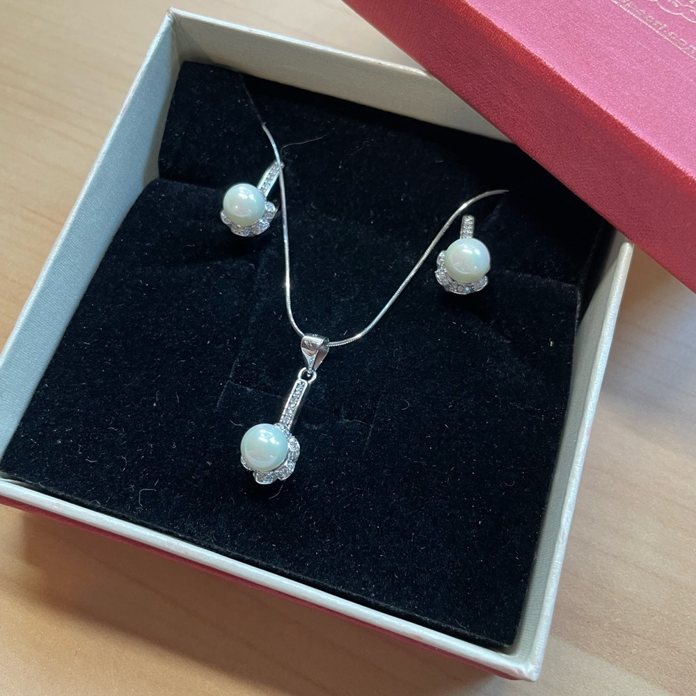 Authentic Ohrid Pearl Jewelry Set